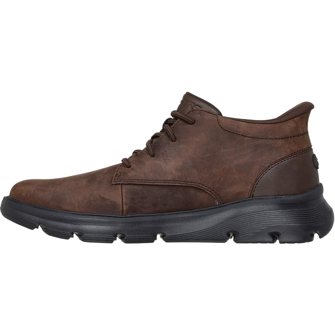 Men's Relaxed Fit Skechers 205514 Slip-ins Arch Fit Garza Ridley Boots in Black - Image 9