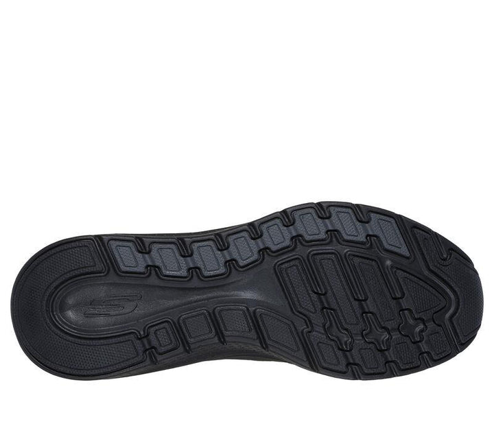 Men's Wide Fit Skechers 232702 Arch Fit 2.0 The Keep Walking Trainers in Black - Image 1