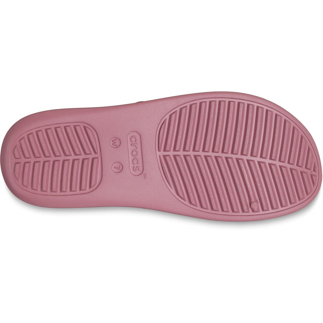 Women's Crocs 209587 Getaway Strappy Slippers in Cassis - Image 7