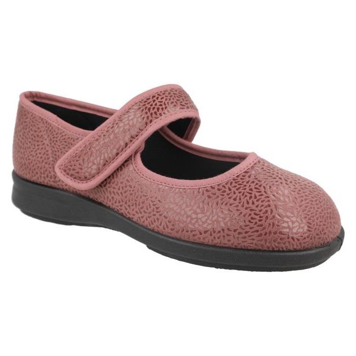 Women's Wide Fit DB Nieve Slippers in Black Stretch - Image 12