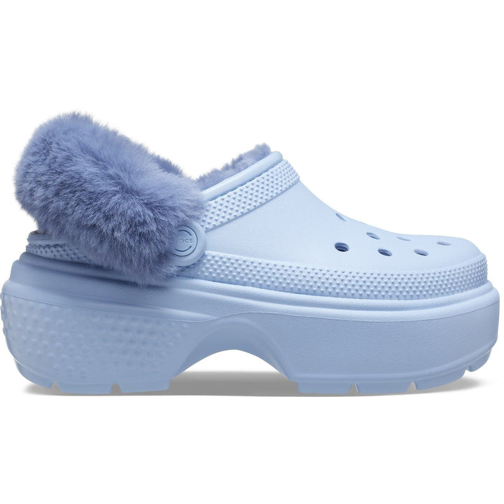 Women's Crocs 208546 Stomp Lined Clog in Black - Image 1