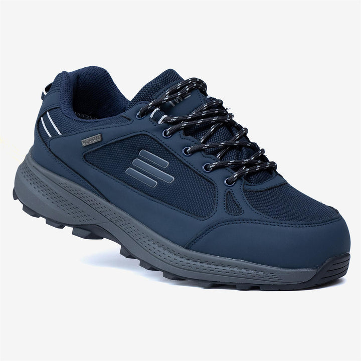 Men's Wide Fit Tredd Well Cloud Walk Trainers - Navy in Navy - Image 1