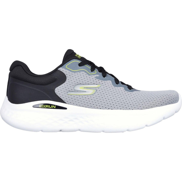 Men's Wide Fit Skechers 220898 Go Run Lite Anchorage Trainers in Grey/Black - Image 1