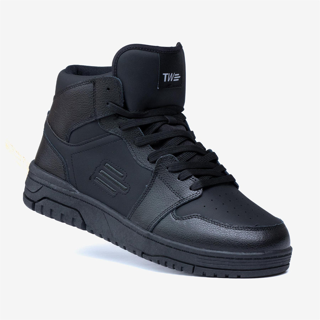 Men's Wide Fit Tredd Well Toony Boots in Black - Image 4