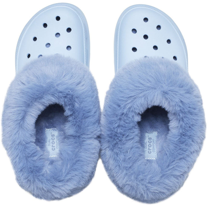 Women's Crocs 208446 Furever Crush Clog in Bone - Image 1