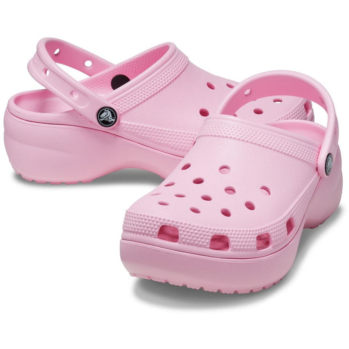 Women's Crocs 206750 Classic Platform Clog Sandals in Black - Image 1