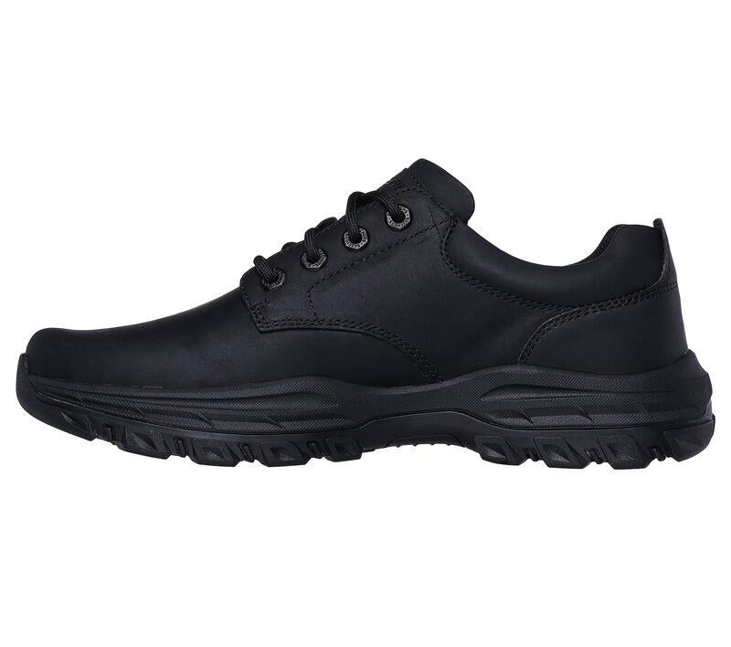 Men's Relaxed Fit Skechers 204920 Knowlson Leland Trainers in Black - Image 5