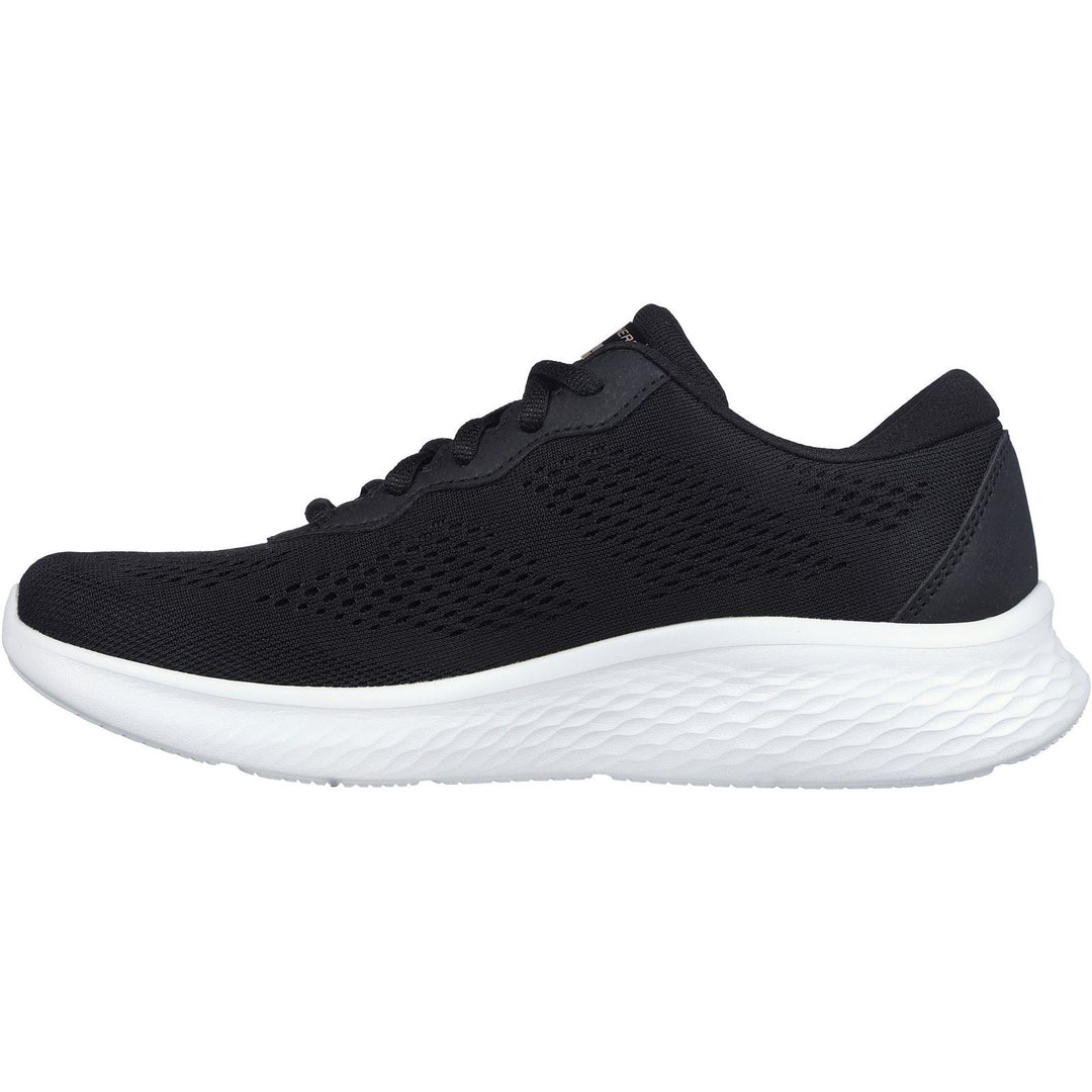 Women's Wide Fit Skechers 149991 Skech Lite Pro Perfect Time Trainers - Black/Rose Gold in Black/Rose Gold - Image 4