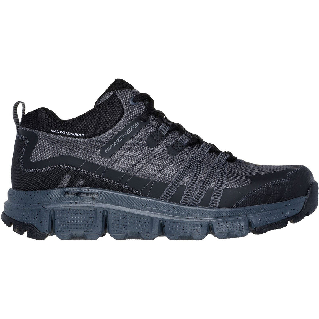 Men's Wide Fit Skechers 237701 At Summits Canobie Trainers in Black - Image 2