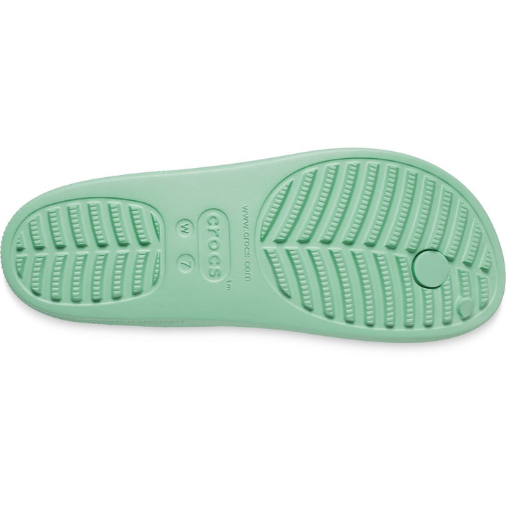 Women's Crocs 207714 Classic Platform Flip Flop in Bone - Image 1