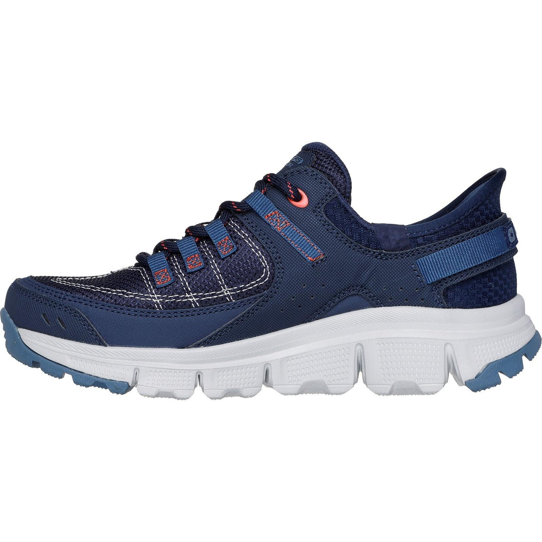 Women's Wide Fit Skechers 180147 Slip-ins Summits At Trainers in Black - Image 8