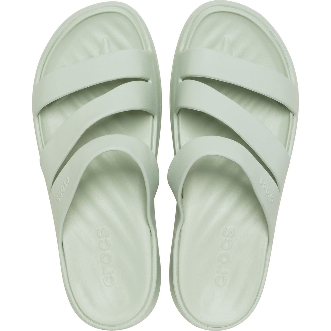 Women's Crocs 209587 Getaway Strappy Slippers in Cassis - Image 16