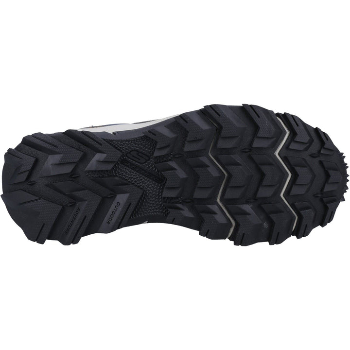 Men's Wide Fit Skechers 237501 Equalizer 5.0 Trail Solix Trainers in Navy/Orange - Image 1
