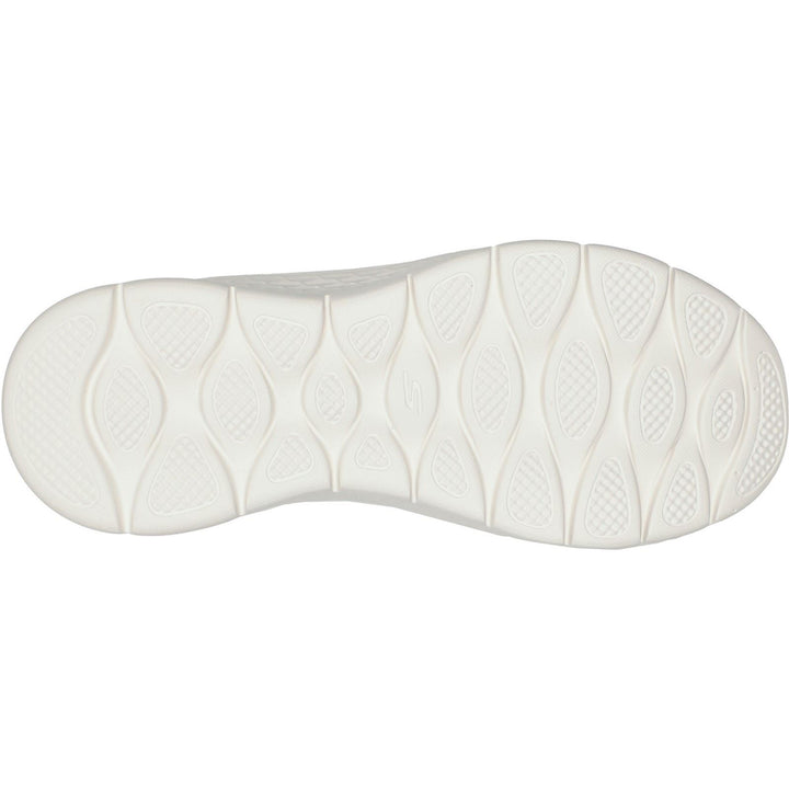 Women's Wide Fit Skechers 124963 Slip-ins Go Walk Flex Relish Trainers in Off White - Image 1