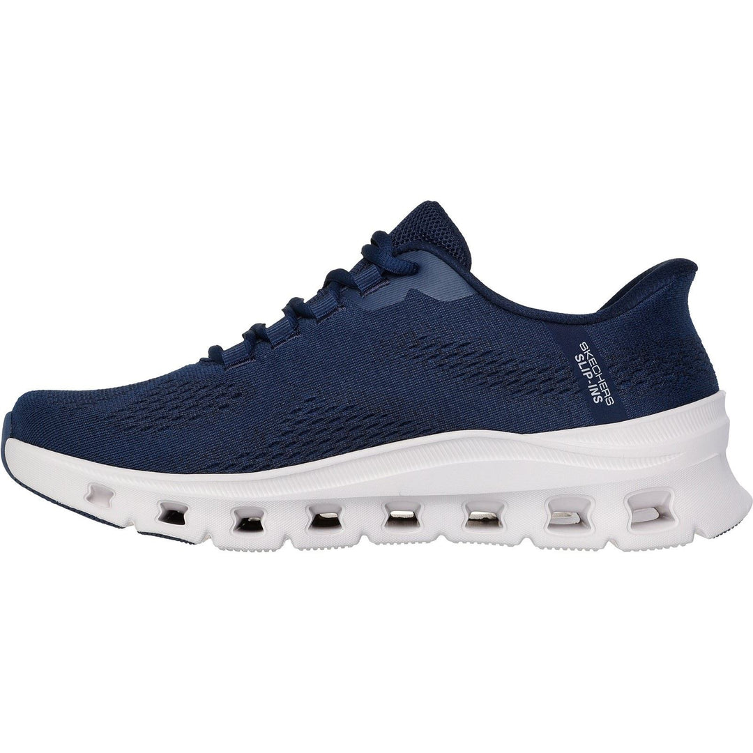 Men's Wide Fit Skechers 232941 Slip-ins Glide Step Pro Elron Trainers in Navy - Image 4