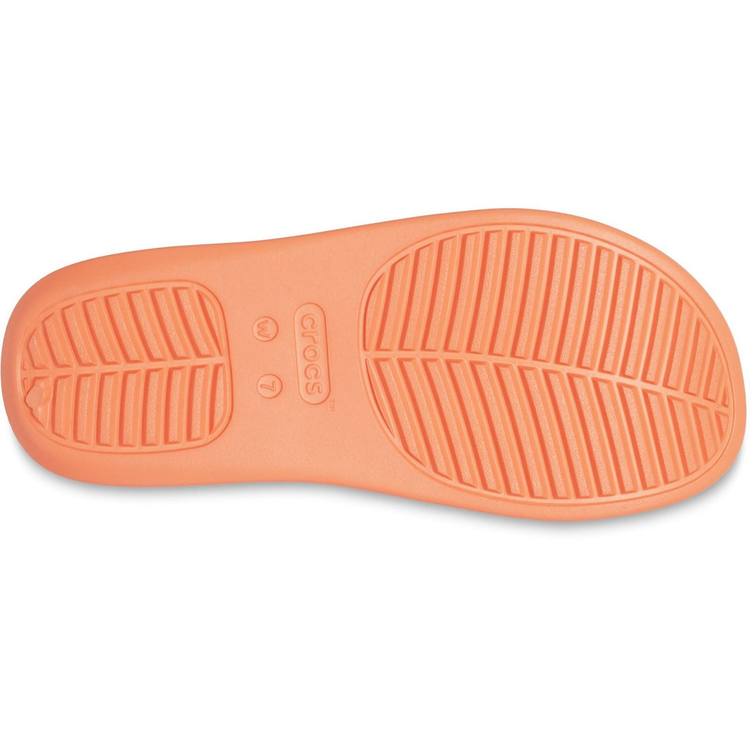 Women's Crocs 209410 Getaway Platform Flip Slippers in Black - Image 30