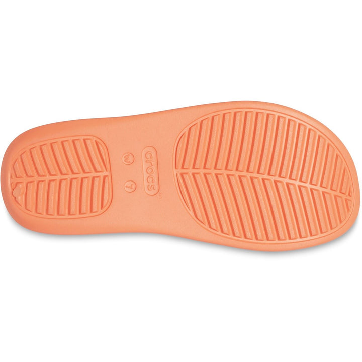 Women's Crocs 209410 Getaway Platform Flip Slippers in Black - Image 1