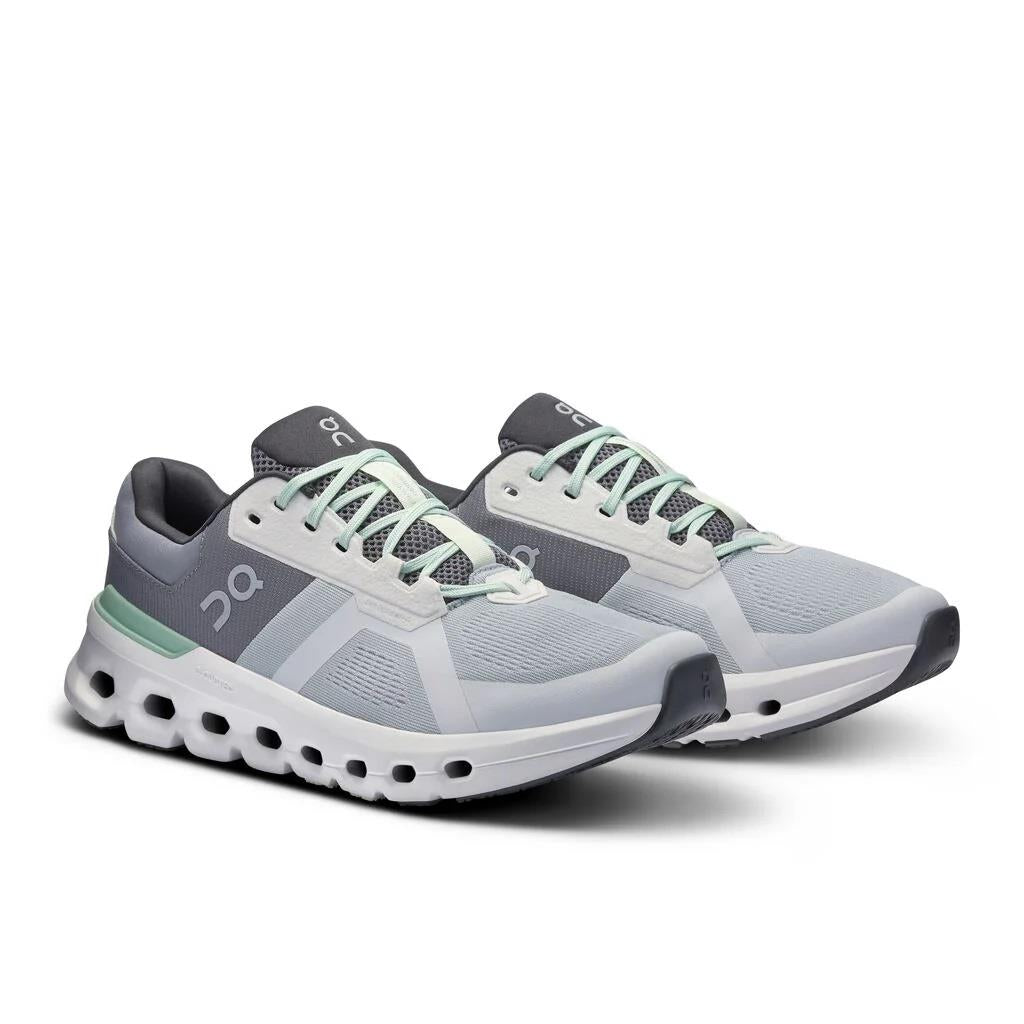 Men's Wide Fit On Cloudrunner 2 Training Shoes - Glacier/Sage in Glacier/Sage - Image 3