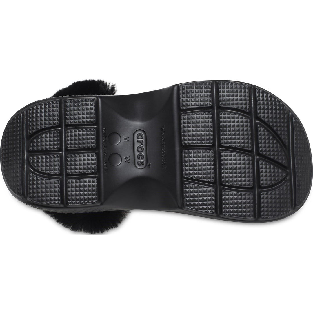 Women's Crocs 208546 Stomp Lined Clog in Black - Image 7