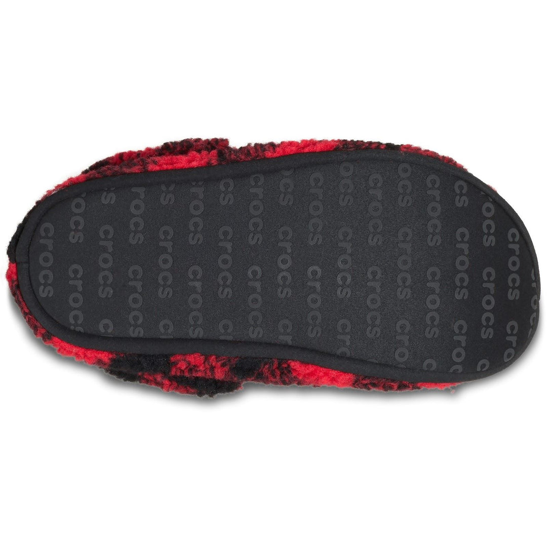 Men's Crocs 210755 Classic Cozzzy Slippers in Varsity Red/Black - Image 7