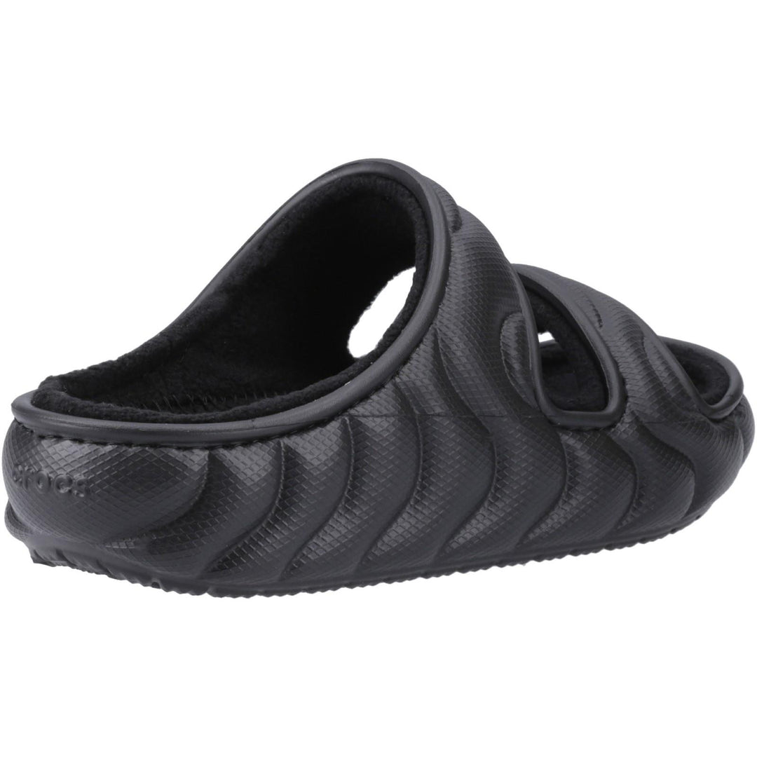 Women's Crocs 210074 Classic Cozzzy Overpuff Sandals in Black - Image 5