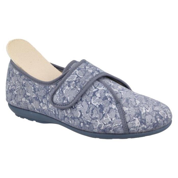 Women's Wide Fit DB Katya Shoes in Blue - Image 6