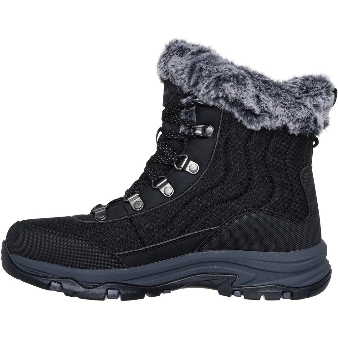 Women's Relaxed Fit Skechers 167893 Trego Stormie Waterproof Boots in Navy - Image 4