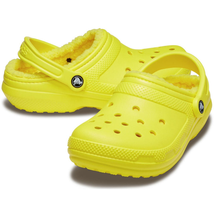 Men's Crocs 203591 Classic Lined Clog Sandals in Moss/Multi - Image 1