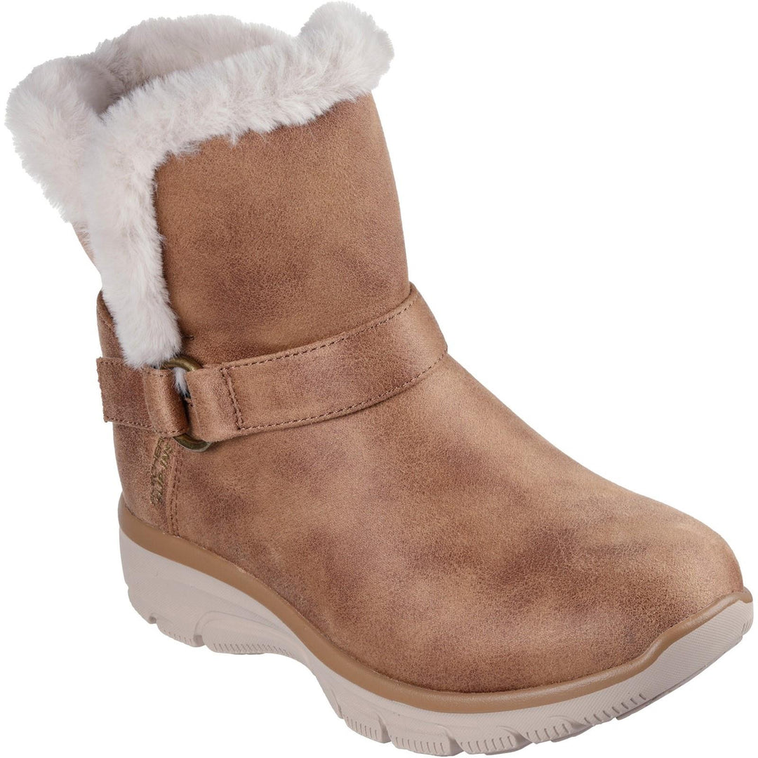 Women's Relaxed Fit Skechers 168045 Slip-ins Easy Going Dreamers Move Boots in Black - Image 8