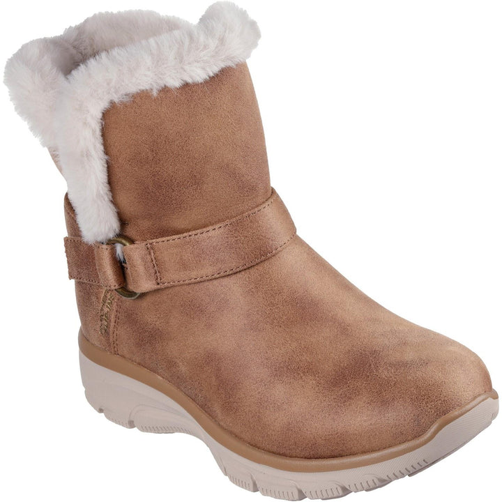 Women's Relaxed Fit Skechers 168045 Slip-ins Easy Going Dreamers Move Boots in Black - Image 1