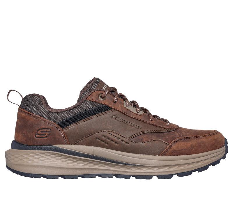 Men's Relaxed Fit Skechers 210925 Slade Peralto Trainers in Cocoa - Image 2