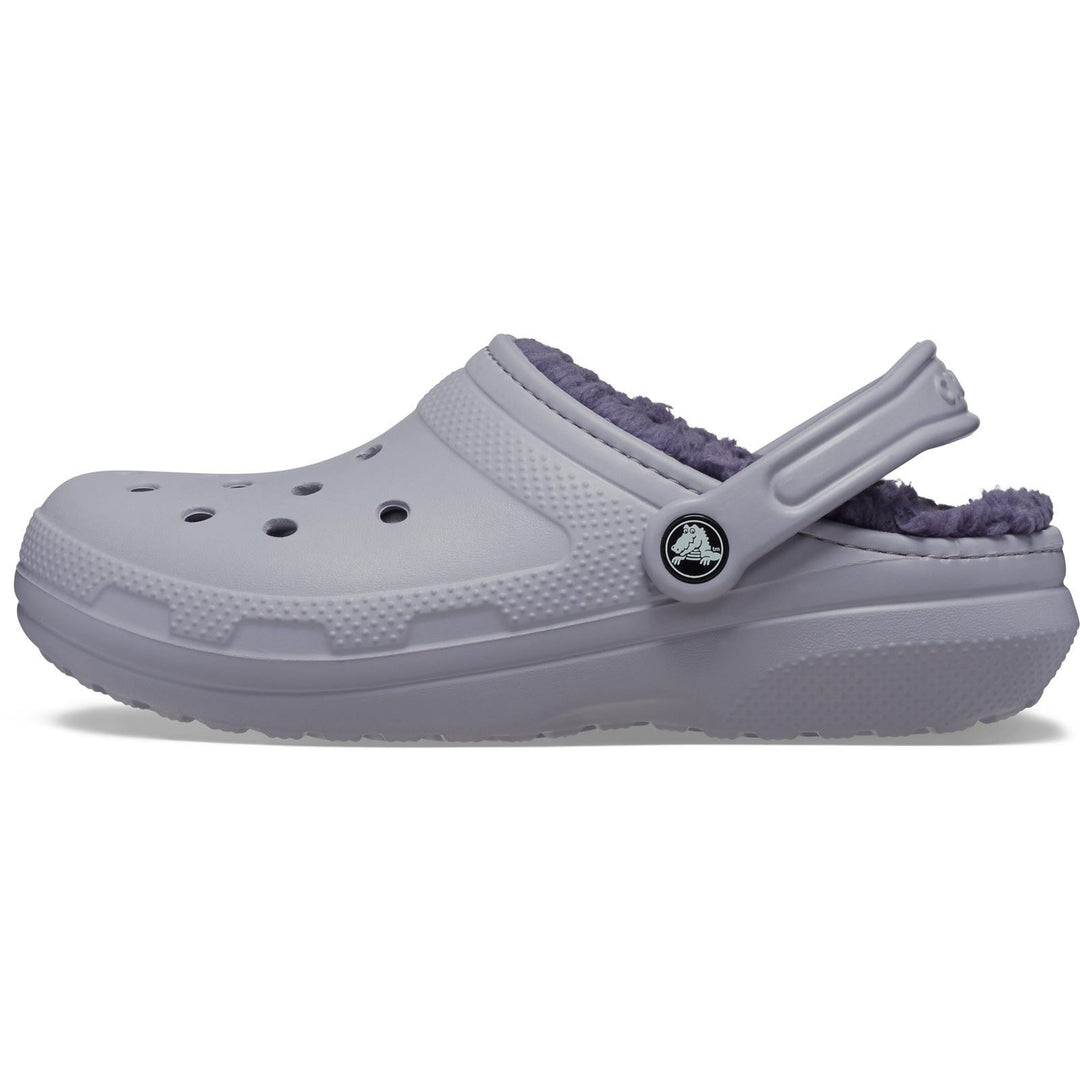 Women's Crocs 203591 Classic Lined Clog Sandals in Cassis - Image 17