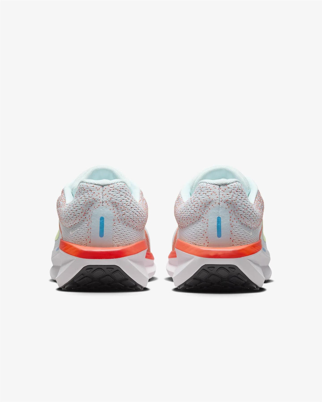 Women's Wide Fit Nike FQ8794-402 Winflo 11 Trainers in Blue Barely Volt - Image 8