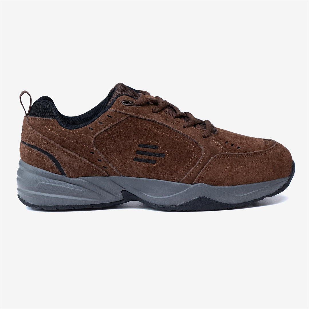 Men's Wide Fit Tredd Well Legend Trainers in Black - Image 10