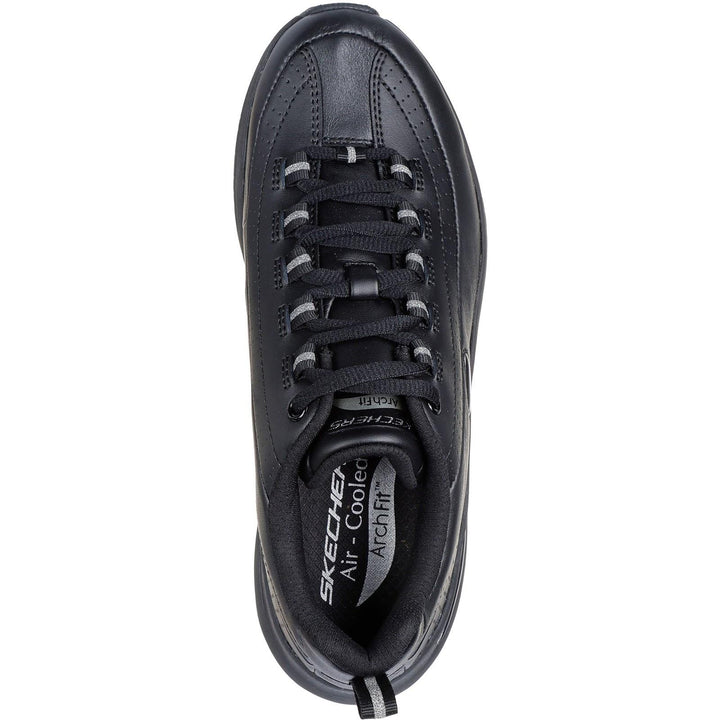 Women's Wide Fit Skechers 150061 Arch Fit 2.0 Star Bound Trainers in Black - Image 1