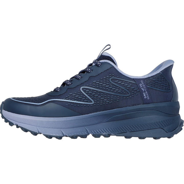 Women's Wide Fit Skechers 180157 Slip-ins Switch Back Trainers in Navy - Image 1
