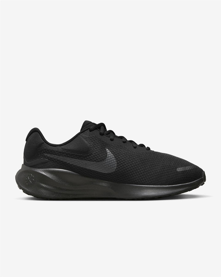 Women's Wide Fit Nike FB8501-001 Revolution 7 Running Trainers in Black - Image 1