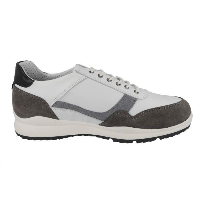 Men's Wide Fit DB Benedict Trainers in Black / Grey - Image 15