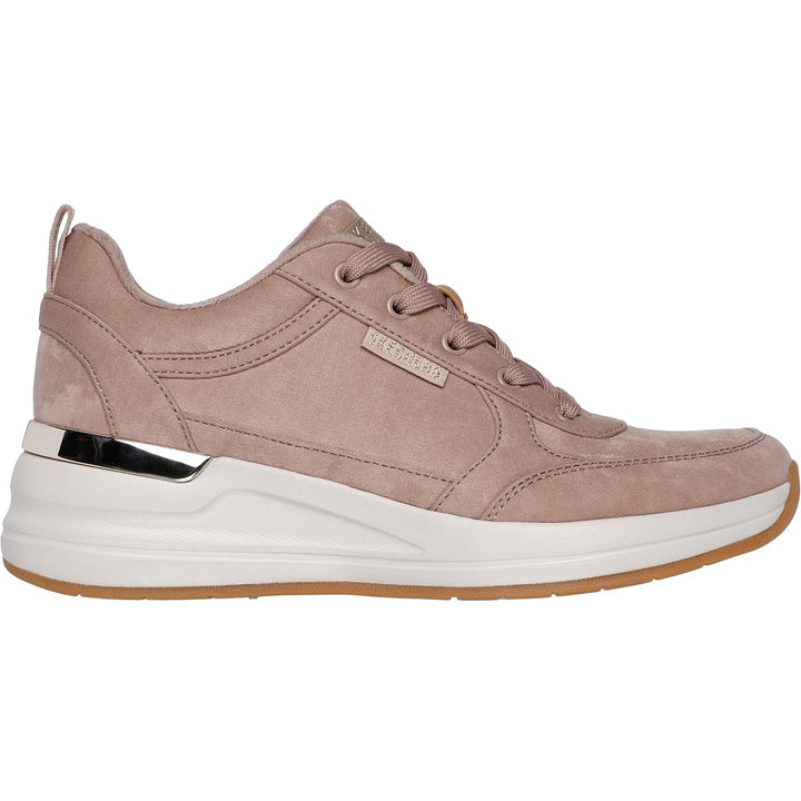 Women's Wide Fit Skechers 177349 Billion 2 Trainers in Taupe - Image 1