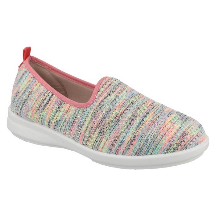 Women's Wide Fit DB Greta Canvas Shoes in Black - Image 10