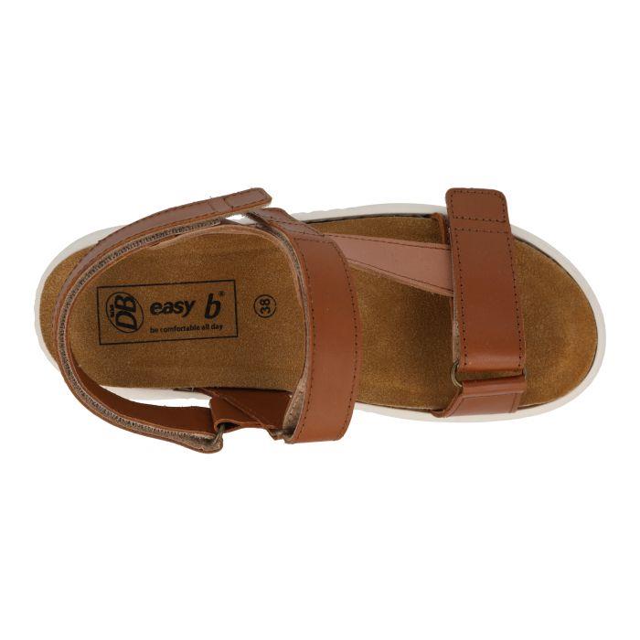 Women's Wide Fit DB Kittiwake Sandals in Two Tone Navy - Image 1