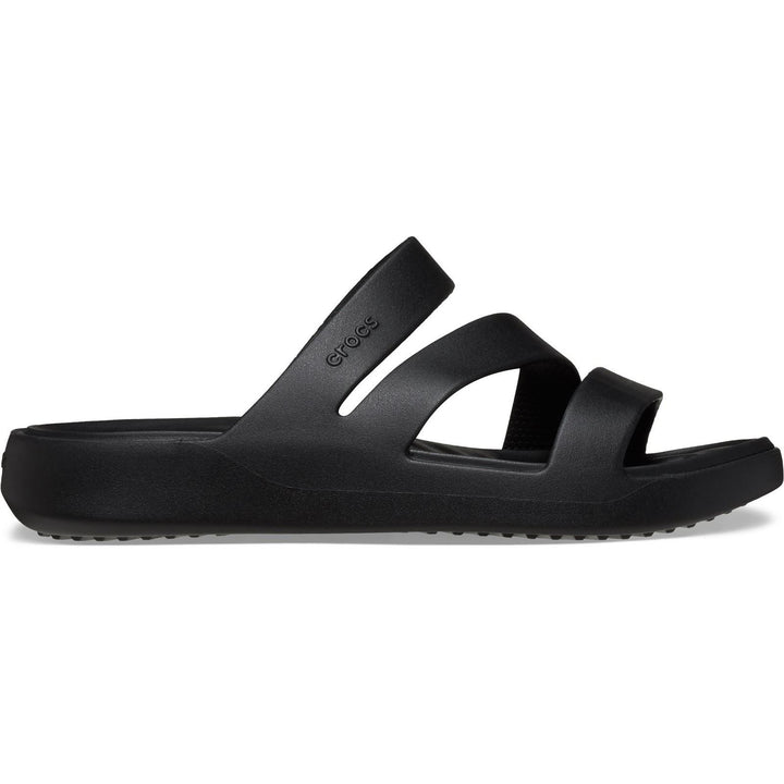 Women's Crocs 209587 Getaway Strappy Slippers in Cassis - Image 1