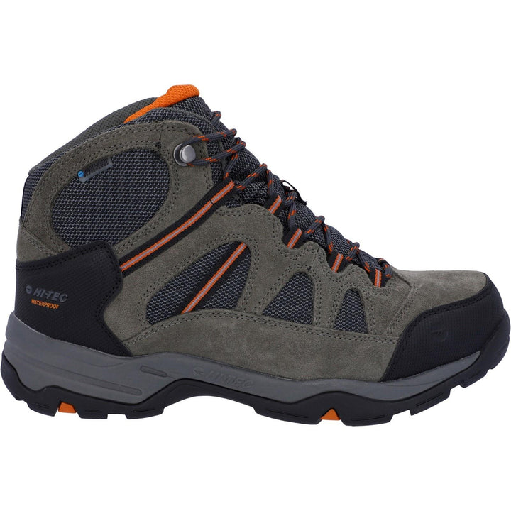 Men's Wide Fit Hi-Tec Bandera II Hiking Boots - Charcoal/Graphite in Charcoal/Graphite - Image 1
