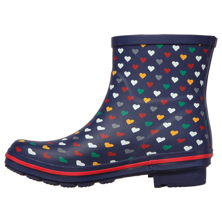 Women's Wide Fit Skechers 113378 Bobs Rain Check Love Splash Trainers in Navy/Multi - Image 1