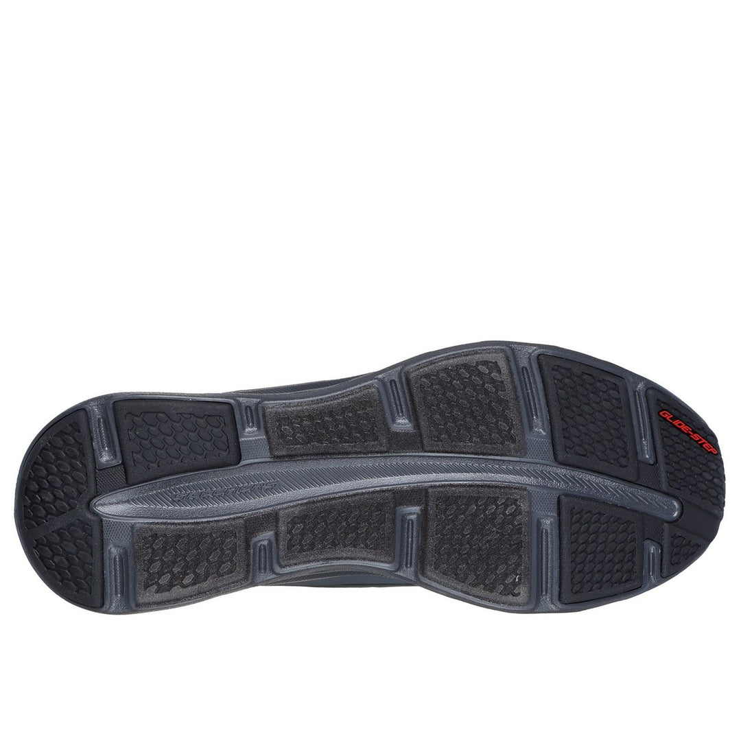 Men's Wide Fit Skechers 232921 Slip-ins Glide Step Altus Trainers in Black/Charcoal - Image 6