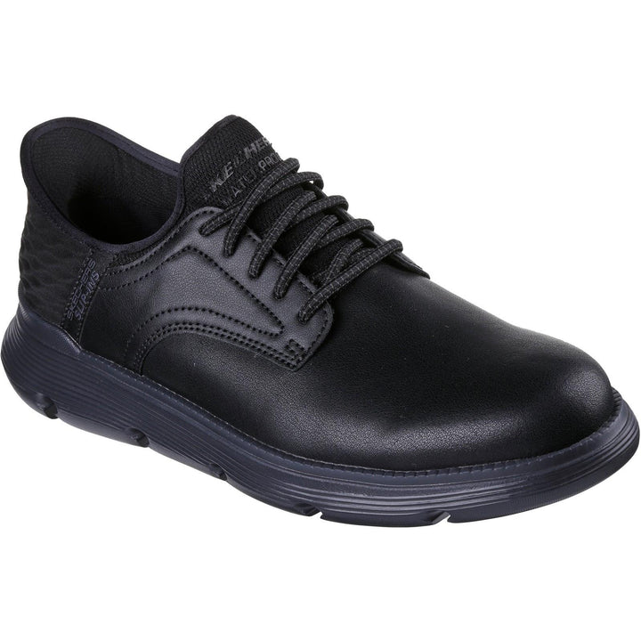 Men's Wide Fit Skechers 205278 Garza Carlyn Trainers in Black - Image 1