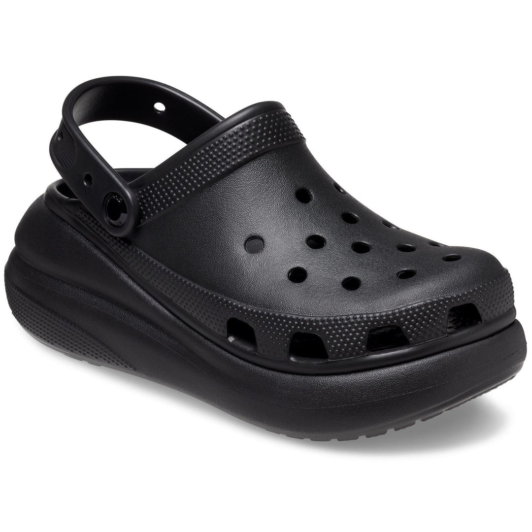 Women's Crocs 207521 Crush Clog Sandals in Black - Image 3
