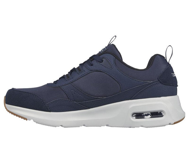 Men's Wide Fit Skechers 232646 Court Homegrown Skech Air Trainers in Navy/Black - Image 1