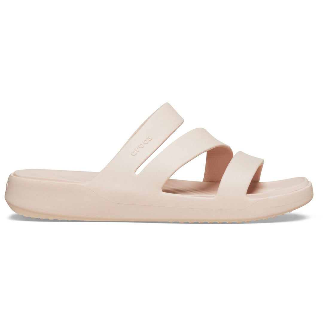 Women's Crocs 209587 Getaway Strappy Slippers in Cassis - Image 19