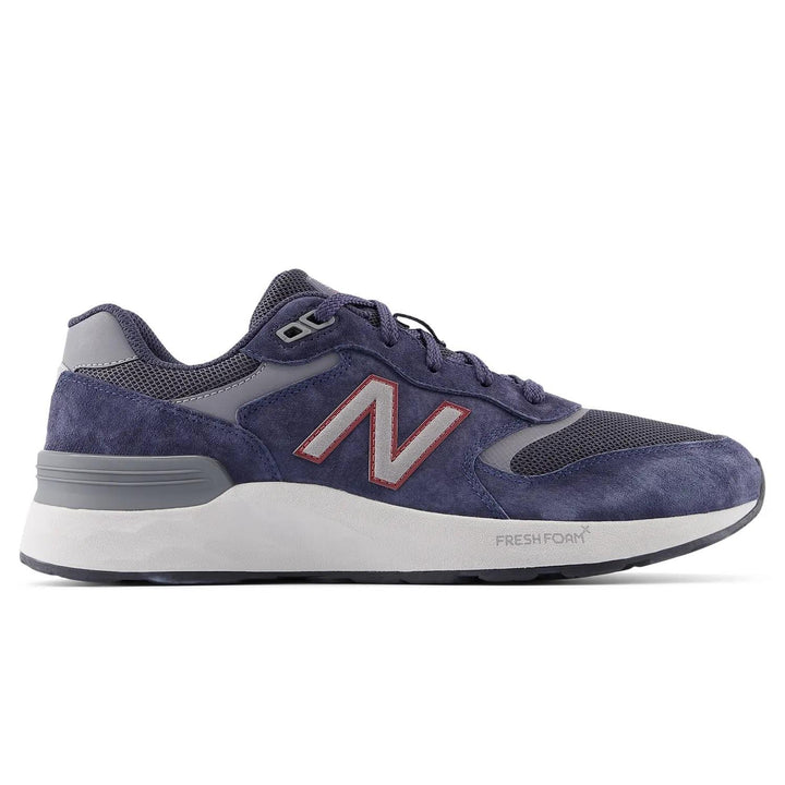 Men's Wide Fit New Balance MW880BC7 Walking/Running Trainers - Fresh Foam in Navy Blue - Image 1